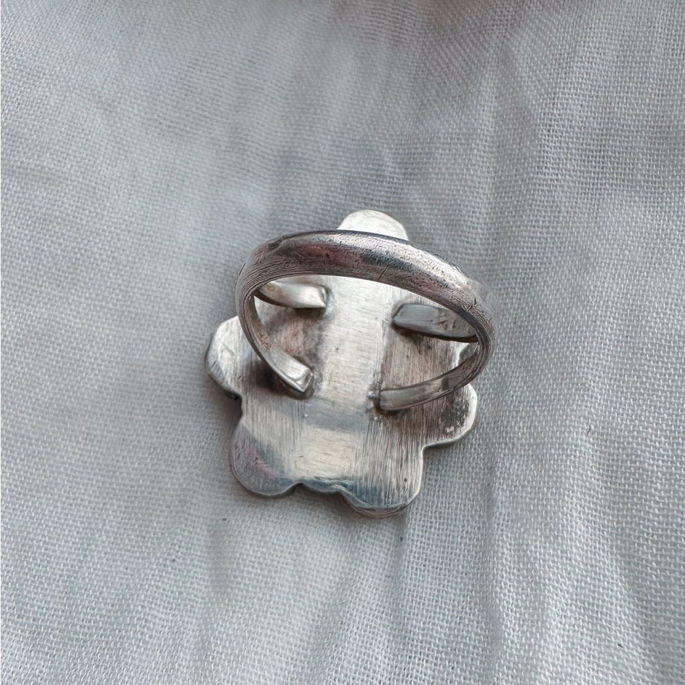 Size 7 Vintage Sunburst ring - Picture 5 of 5